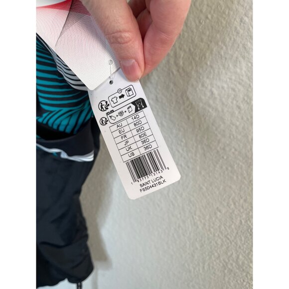 Fantasie Womens Saint Lucia one piece Built in Bra Swimsuit 36D - Picture 3 of 7